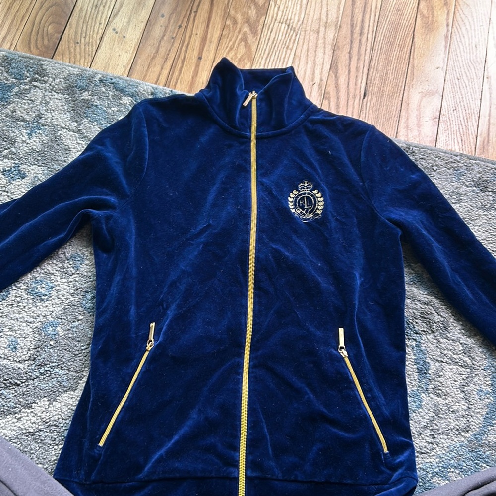 Velour Lauren Ralph Lauren jacket!